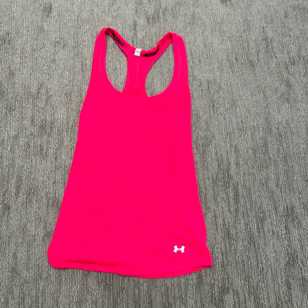 Hot Pink Under Armour Workout Tank
